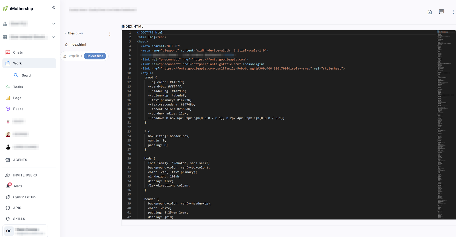 Work is files you can edit, like a live dashboard